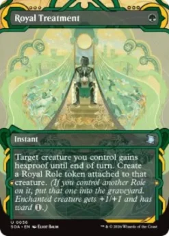Royal Treatment (#056) (showcase) - Secrets of Strixhaven Mystical Archive