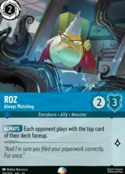 Roz, Always Watching (foil) (borderless) - Attack of the Vine!