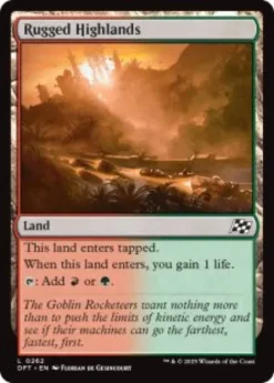 Rugged Highlands (foil) - Aetherdrift