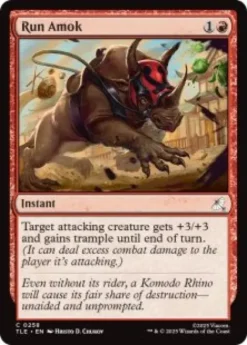 Run Amok (#258) (foil) - Avatar: The Last Airbender Eternal
