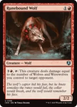 Runebound Wolf - Innistrad Remastered