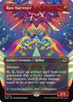 Rust Harvester (borderless) - Edge of Eternities Varianten