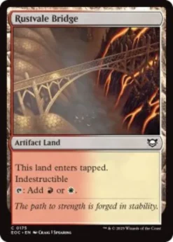 Rustvale Bridge - Edge of Eternities Commander