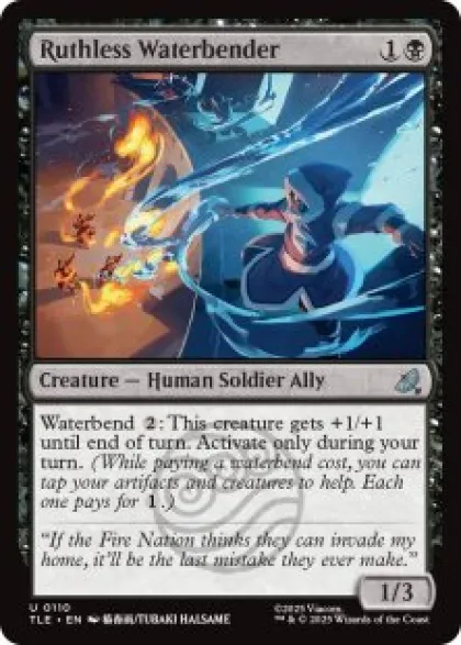Ruthless Waterbender (foil) - Avatar: The Last Airbender Eternal