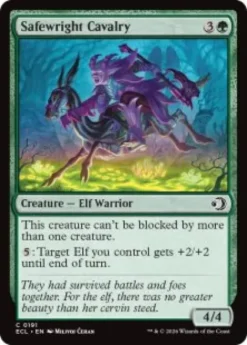 Safewright Cavalry (foil) - Lorwyn Eclipsed