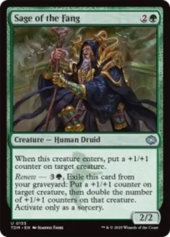 Sage of the Fang (foil) - Tarkir: Dragonstorm