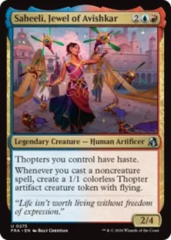 Saheeli, Jewel of Avishkar (foil) - Reality Fracture