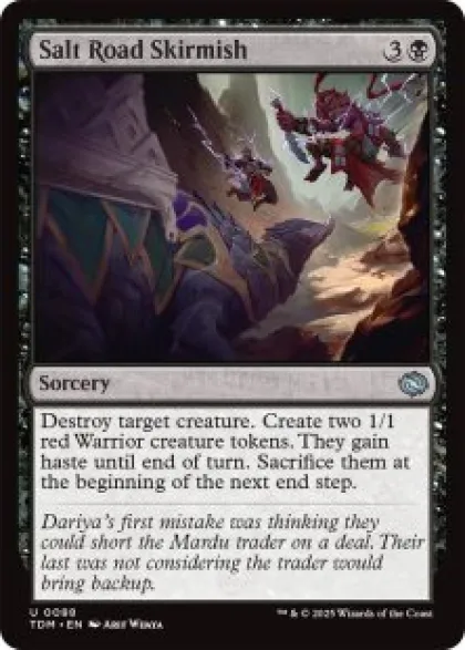 Salt Road Skirmish (foil) - Tarkir: Dragonstorm