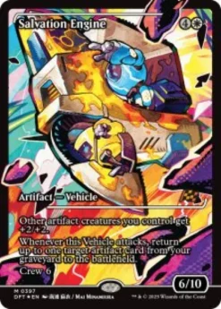 Salvation Engine (#397) (foil) (showcase) - Aetherdrift Varianten