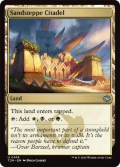 Sandsteppe Citadel (foil) - Tarkir: Dragonstorm