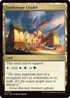 Sandsteppe Citadel - Lorwyn Eclipsed Commander