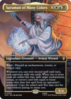 Saruman of Many Colors (#35) (borderless) - The Hobbit Eternal