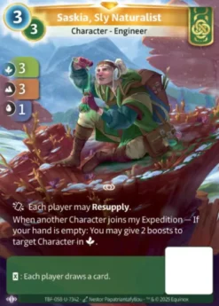 Saskia, Sly Naturalist (U-7342) - Altered Trial by Frost