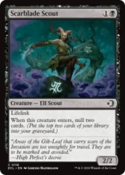 Scarblade Scout - Lorwyn Eclipsed