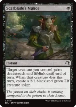 Scarblade's Malice (foil) - Lorwyn Eclipsed