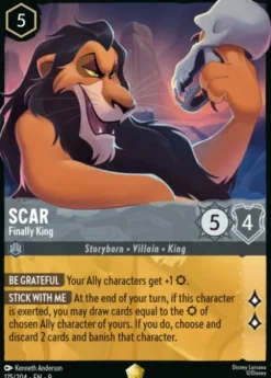 Scar, Finally King (foil) - Fabled
