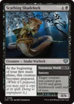 Scathing Shadelock - Secrets of Strixhaven
