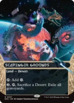Scavenger Grounds (#37) (foil) (borderless) - Edge of Eternities Stellar Sights