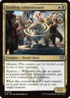 Scolding Administrator (foil) - Secrets of Strixhaven