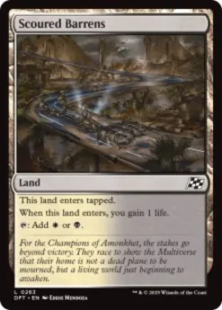 Scoured Barrens (foil) - Aetherdrift