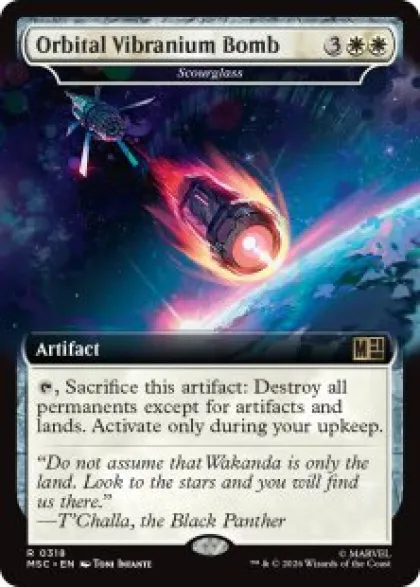 Scourglass (extended art) - Marvel Super Heroes Commander Varianten