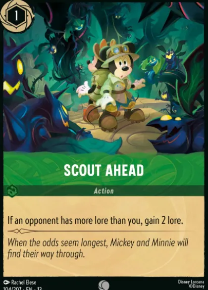 Scout Ahead (foil) - Attack of the Vine