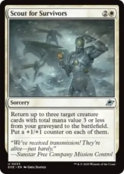 Scout for Survivors (foil) - Edge of Eternities