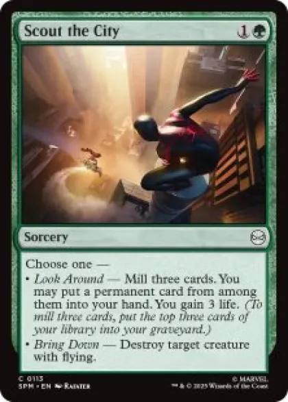 Scout the City (foil) - Marvel's Spider-Man
