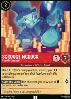 Scrooge McDuck, Ghostly Ebenezer (foil) - Winterspell