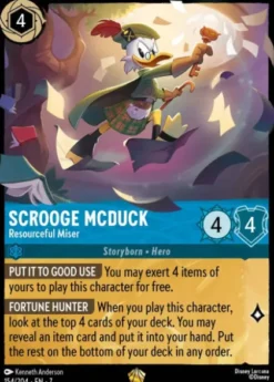 Scrooge McDuck, Resourceful Miser (foil) - Archazia's island