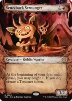Scuzzback Scrounger (foil) (showcase) - Lorwyn Eclipsed Varianten