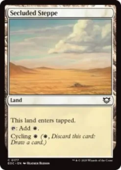 Secluded Steppe - Edge of Eternities Commander