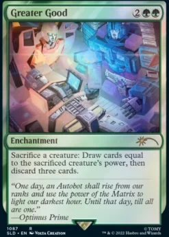 Secret Lair Drop Series: Secret Lair x Transformers - Roll Out or Rise Up (foil)
