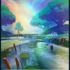 Secret Lair Drop Series: Secret Lair x Fornite - Landmarks and Locations (foil)