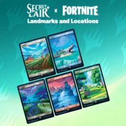 Secret Lair Drop Series: Secret Lair x Fornite - Landmarks and Locations
