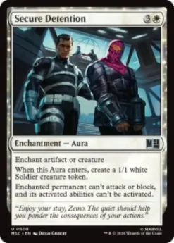 Secure Detention (foil) - Marvel Super Heroes Commander
