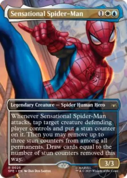 Sensational Spider-Man (borderless) - Marvel's Spider-Man Spidey's Spectacular Showdown