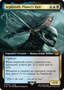 Sephiroth, Planet's Heir (#505) (extended art) - Final Fantasy Varianten