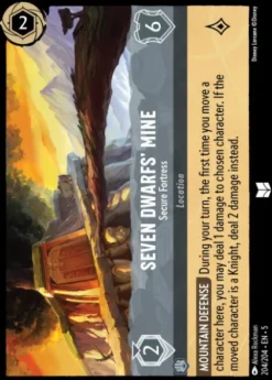 Seven Dwarfs' Mine, Secure Fortress (foil) - Shimmering Skies