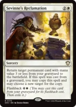 Sevinne's Reclamation - Secrets of Strixhaven Commander