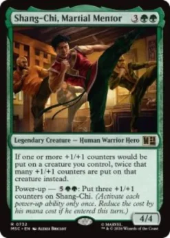 Shang-Chi, Martial Mentor (foil) - Marvel Super Heroes Commander