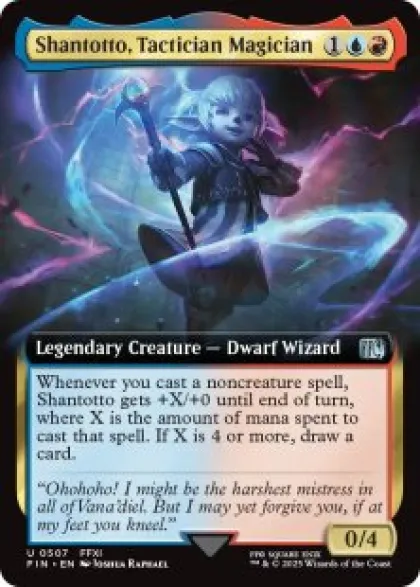 Shantotto, Tactician Magician (#507) (extended art) - Final Fantasy Varianten
