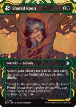 Shared Roots (#058) (showcase) - Secrets of Strixhaven Mystical Archive