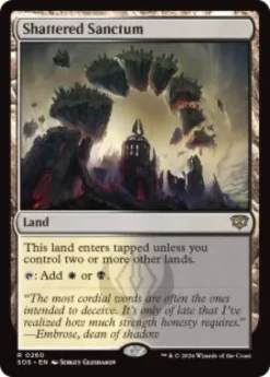 Shattered Sanctum (foil) - Secrets of Strixhaven