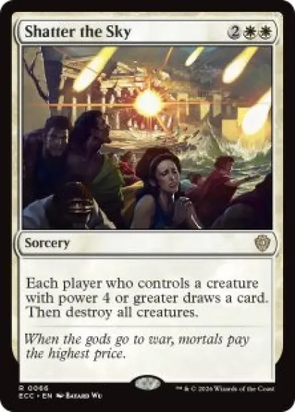 Shatter the Sky - Lorwyn Eclipsed Commander