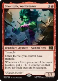She-Hulk, Wallbreaker - Marvel Super Heroes Commander