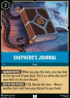 Shepherd's Journal (foil) - Wilds Unknown