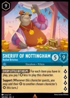Sheriff of Nottingham, Bushel Britches (foil) - Shimmering Skies