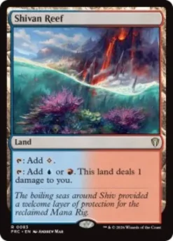 Shivan Reef - Reality Fracture Commander