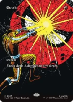 Shock (#27) (foil) (borderless) - Marvel